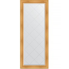 Зеркало Evoform Exclusive-G Floor 204х84 BY 6327 с гравировкой в багетной раме - Травленое золото 99 мм