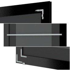 Зеркало Evoform Exclusive-G Floor 207х87 BY 6339 с гравировкой в багетной раме - Состаренная бронза с орнаментом 120 мм