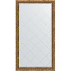 Зеркало Evoform Exclusive-G Floor 204х114 BY 6371 с гравировкой в багетной раме - Вензель бронзовый 101 мм