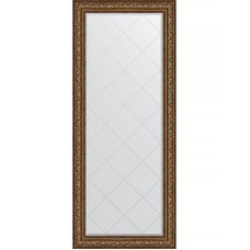 Зеркало Evoform Exclusive-G Floor 205х85 BY 6337 с гравировкой в багетной раме - Виньетка состаренная бронза 109 мм