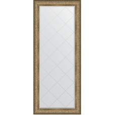 Зеркало Evoform Exclusive-G Floor 205х85 BY 6335 с гравировкой в багетной раме - Виньетка античная бронза 109 мм