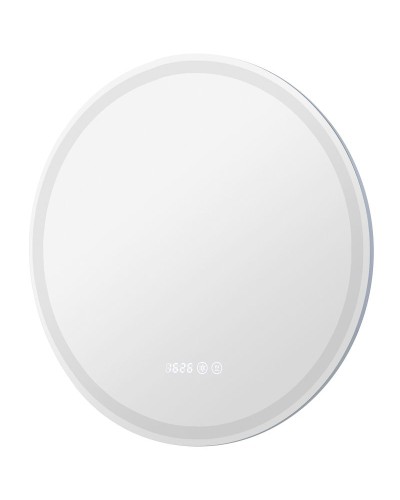 Зеркало Aquanet Оптима 60 304265 с подсветкой с сенсорным выключателем, часами и подогревом