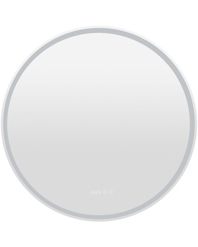 Зеркало Aquanet Оптима 80 304264 с подсветкой с сенсорным выключателем, часами и подогревом