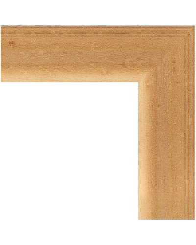 Зеркало Evoform Exclusive 101х71 BY 1193 с фацетом в багетной раме - Сосна 62 мм