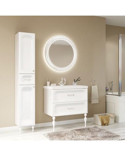 Зеркало Marka One Belle 75 Light У26304 с подсветкой