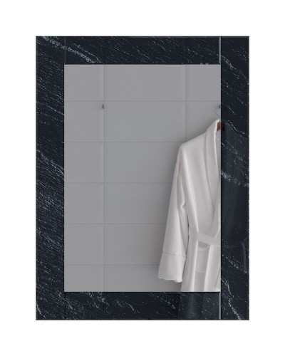 Зеркало Marka One Glass 60x80 У73246 с подсветкой Black stone