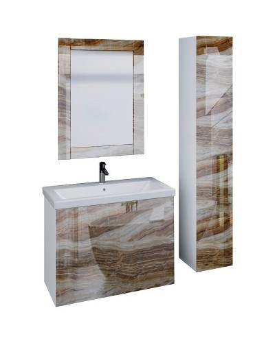 Зеркало Marka One Glass 60x80 У73243 с подсветкой Onyx