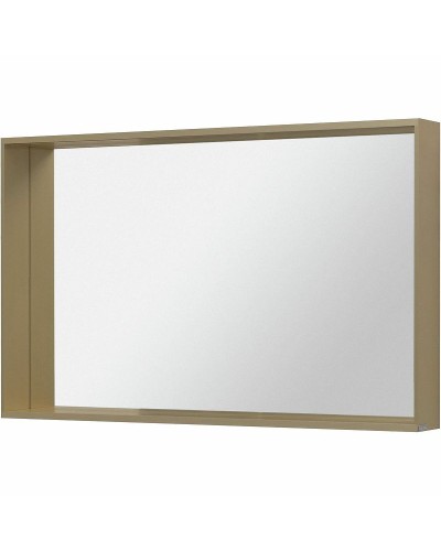 Зеркало Allen Brau Reality 120 1.32021.03 с подсветкой Латунь браш с сенсорным выключателем