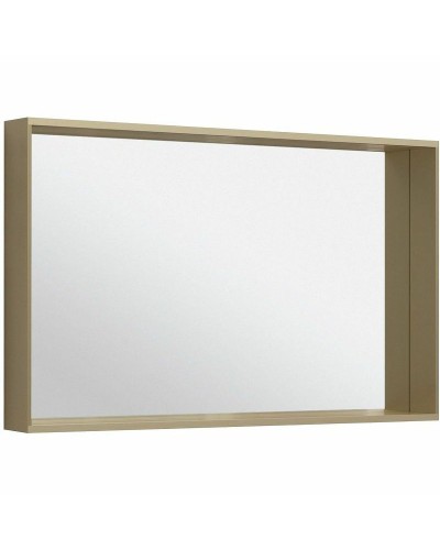 Зеркало Allen Brau Reality 120 1.32021.03 с подсветкой Латунь браш с сенсорным выключателем