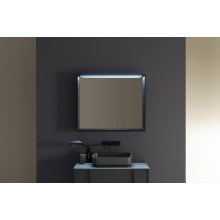 Зеркало Allen Brau Reality 120 1.32021.BB с подсветкой Черный браш с сенсорным выключателем