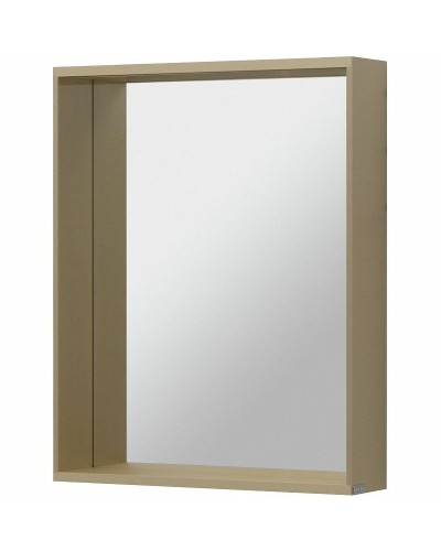 Зеркало Allen Brau Reality 60 1.32016.03 с подсветкой Латунь браш с сенсорным выключателем