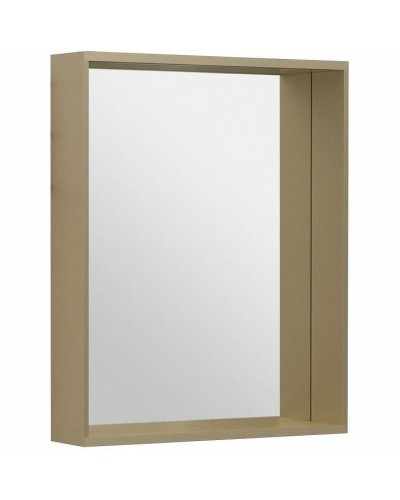 Зеркало Allen Brau Reality 60 1.32016.03 с подсветкой Латунь браш с сенсорным выключателем