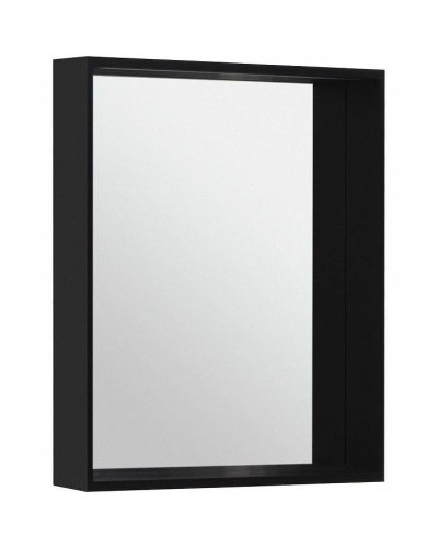 Зеркало Allen Brau Reality 60 1.32016.BB с подсветкой Черный браш с сенсорным выключателем
