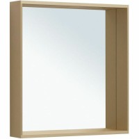 Зеркало Allen Brau Reality 70 1.32017.03 с подсветкой Латунь браш с сенсорным выключателем