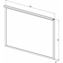 Зеркало Allen Brau Priority 90 1.31016.60 с подсветкой Медь браш