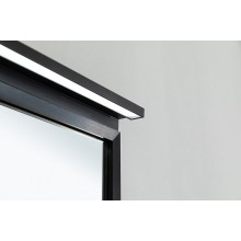 Зеркало Allen Brau Priority 100 1.31017.BB с подсветкой Черный браш