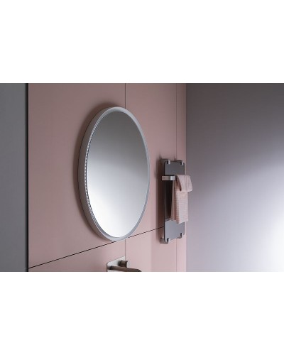 Зеркало Allen Brau Infinity 80 1.21017.WT с подсветкой Белое с сенсорным выключателем