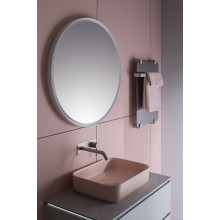 Зеркало Allen Brau Infinity 80 1.21017.WT с подсветкой Белое с сенсорным выключателем