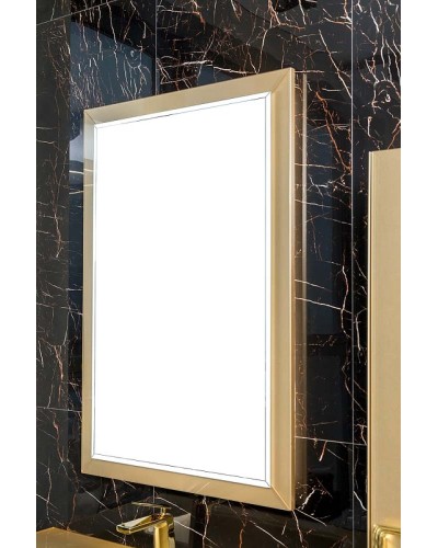 Зеркало Boheme Armadi Art Dolce 70 567-CP с подсветкой Капучино