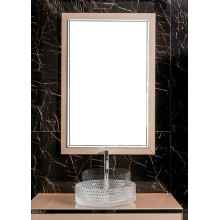 Зеркало Boheme Armadi Art Dolce 70 567-Rose с подсветкой Пыльная Роза