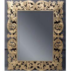 Зеркало Boheme Armadi Art Caprice 80 553 с подсветкой Поталь золото