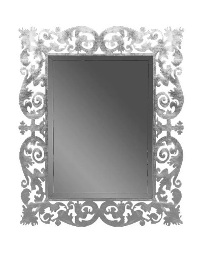 Зеркало Boheme Armadi Art Caprice 80 562 с подсветкой Серебро поталь