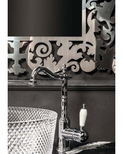 Зеркало Boheme Armadi Art Caprice 80 562 с подсветкой Серебро поталь