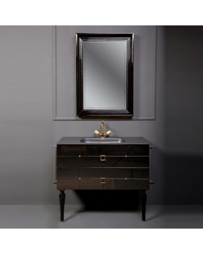 Зеркало Boheme Armadi Art Terso 70 557 с подсветкой Черный глянец