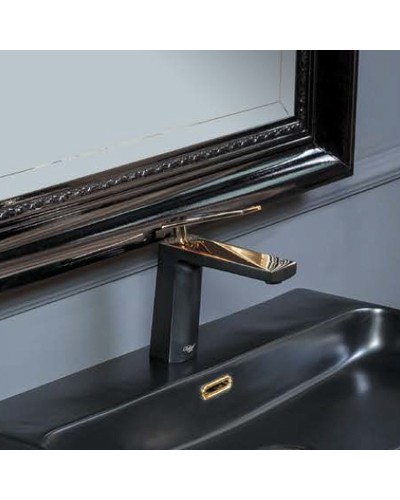 Зеркало Boheme Armadi Art Terso 70 557 с подсветкой Черный глянец