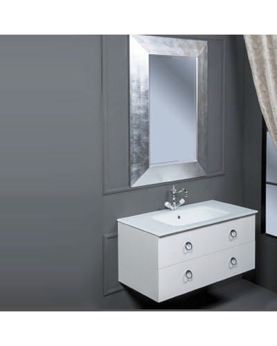 Зеркало Boheme Armadi Art Chelsea 80 555 с подсветкой Поталь серебро