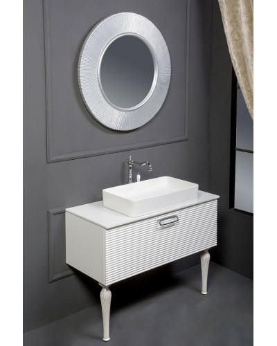 Зеркало Boheme Armadi Art Shine 82 528-W Light с подсветкой Белое