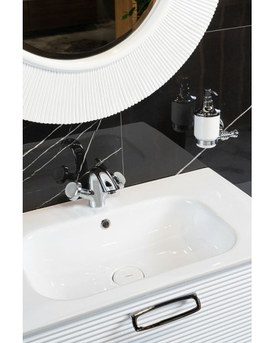 Зеркало Boheme Armadi Art Shine 82 528-W Light с подсветкой Белое