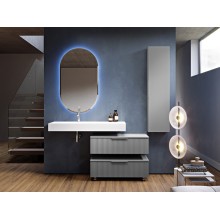 Зеркало со встроенной LED подсветкой CEZARES 65x110x3см 45096