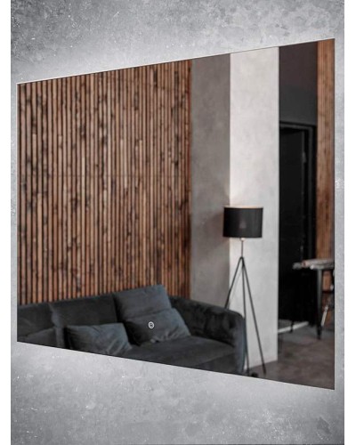 Зеркало Orange Quadrо 100 OQ-100ZE с подсветкой с сенсорным выключателем