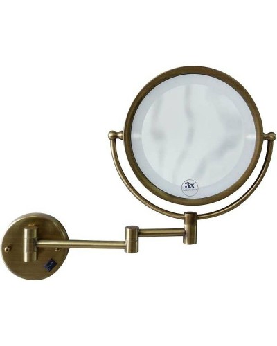 Косметическое зеркало Boheme Medici 501 с подсветкой с увеличением Бронза