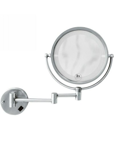 Косметическое зеркало Boheme Brillante 505 с подсветкой с увеличением Хром