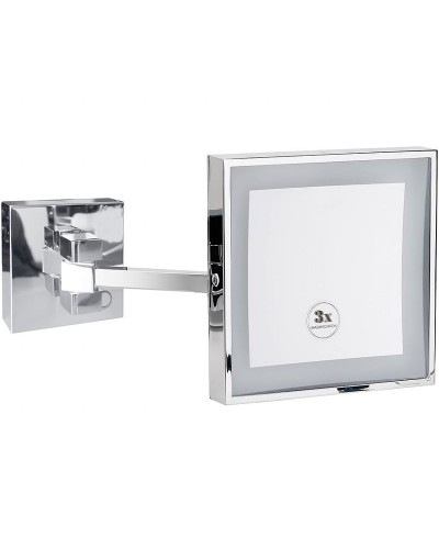 Косметическое зеркало Bemeta Cosmetic mirrors 116201202 с подсветкой с увеличением Хром