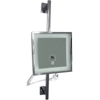 Косметическое зеркало Bemeta Cosmetic mirrors 116501672 с подсветкой с увеличением Хром