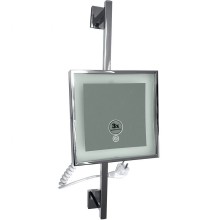 Косметическое зеркало Bemeta Cosmetic mirrors 116501672 с подсветкой с увеличением Хром