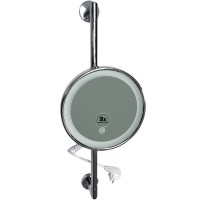 Косметическое зеркало Bemeta Cosmetic mirrors 116501682 с подсветкой с увеличением Хром