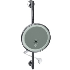 Косметическое зеркало Bemeta Cosmetic mirrors 116501682 с подсветкой с увеличением Хром