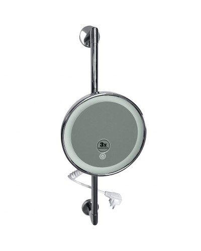 Косметическое зеркало Bemeta Cosmetic mirrors 116501682 с подсветкой с увеличением Хром