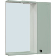 Зеркало со шкафом Runo Римини 65 00-00001277 с подсветкой Мята
