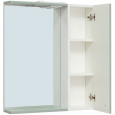 Зеркало со шкафом Runo Римини 65 00-00001277 с подсветкой Мята