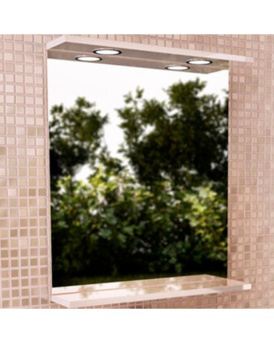 Зеркало Comforty К-60 00003120320 Белое