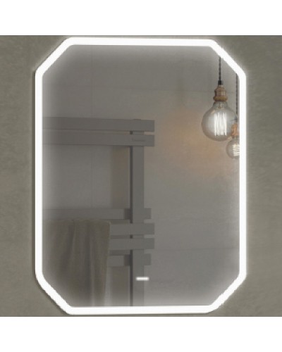 Зеркало Comforty Колеус 65 00-00005259 с подсветкой с сенсорным выключателем