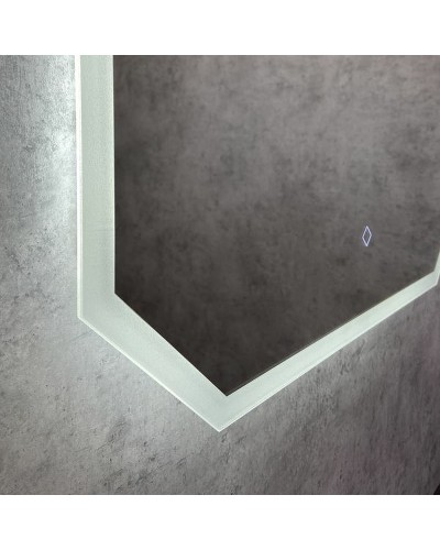 Зеркало Comforty Колеус 65 00-00005259 с подсветкой с сенсорным выключателем