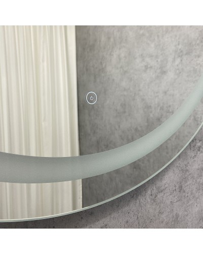 Зеркало Comforty Круг 60 00-00005261 с подсветкой с сенсорным выключателем