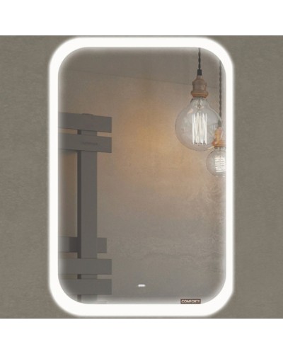 Зеркало Comforty Пион 60 00-00012704 с подсветкой с сенсорным выключателем