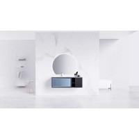 Зеркало Orans BC-9013 100 9013MR с подсветкой с сенсорным выключателем, подогревом и часами